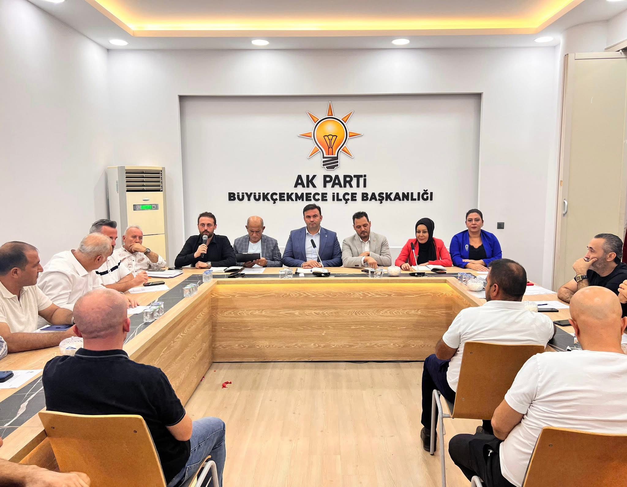 Aylık Danışma Meclisi Toplantımızı yaptık.